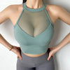 Sexy Mesh Breathable Yoga Bra