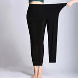 Cotton Stretch Elastic Leggings