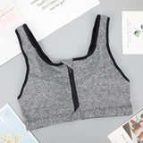 Seamless Push Up Cotton Sports Bra