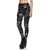 Black and White Graffiti Gothic Leggings