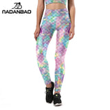 Colorful Mermaid Leggings