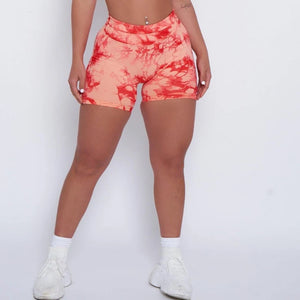 Tie Dye Butt Squatproof Shorts