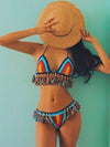 Rasta Tassel Women Swimwear