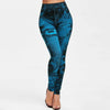 Sexy Push Up Faux Denim Leggings