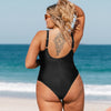 Plus Size One Piece Swimsuit