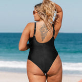 Plus Size One Piece Swimsuit