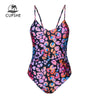 Colorful Leopard Print Swimsuit