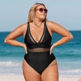 Plus Size One Piece Swimsuit