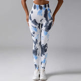 Tie Dye Seamless Yoga Leggings