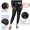 Faux Leather  Pant Tummy Control